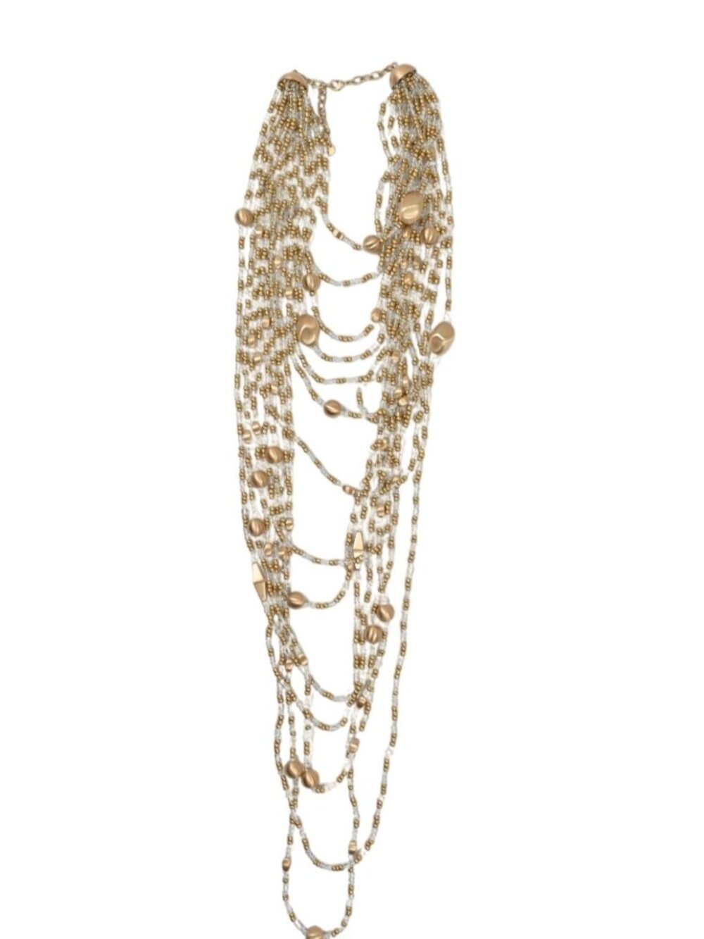Daejee Edie Cascade Necklace in Gold